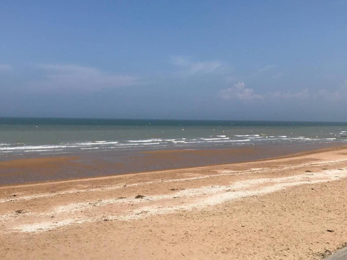 Beau Front De Mer Cosy Acces Direct Plage St Aubin Sur Mer Bernieres-sur-Mer Exterior photo